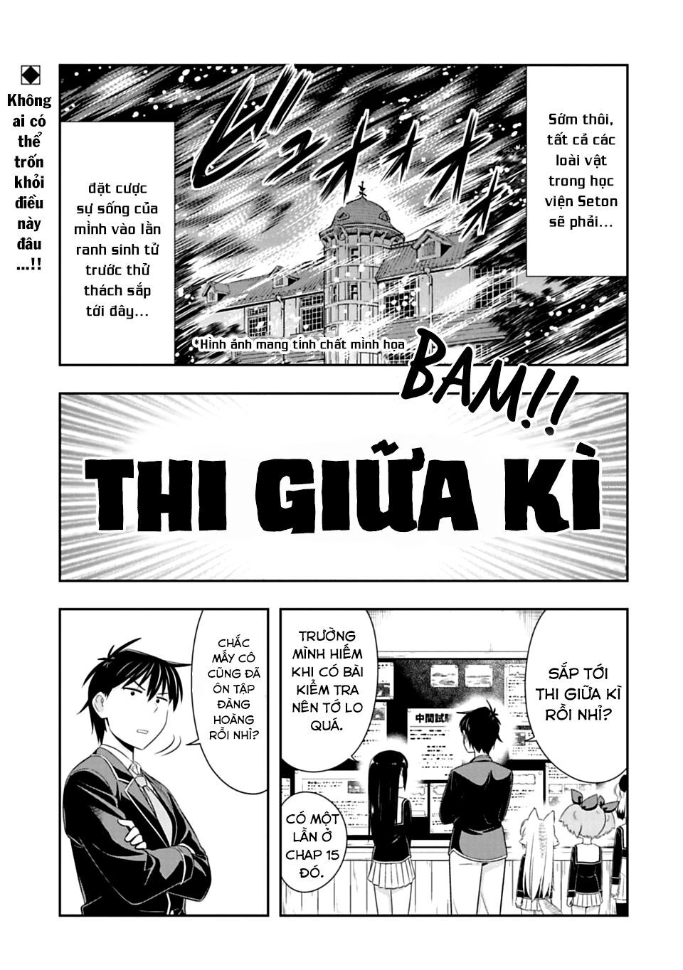 Murenase! Shiiton Gakuen Chapter 64 - Trang 3