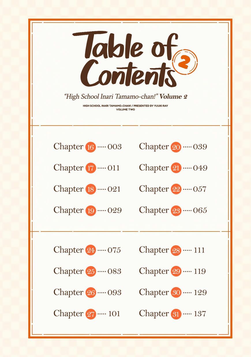 High School Inari Tamamo-Chan Chapter 16 - Trang 2