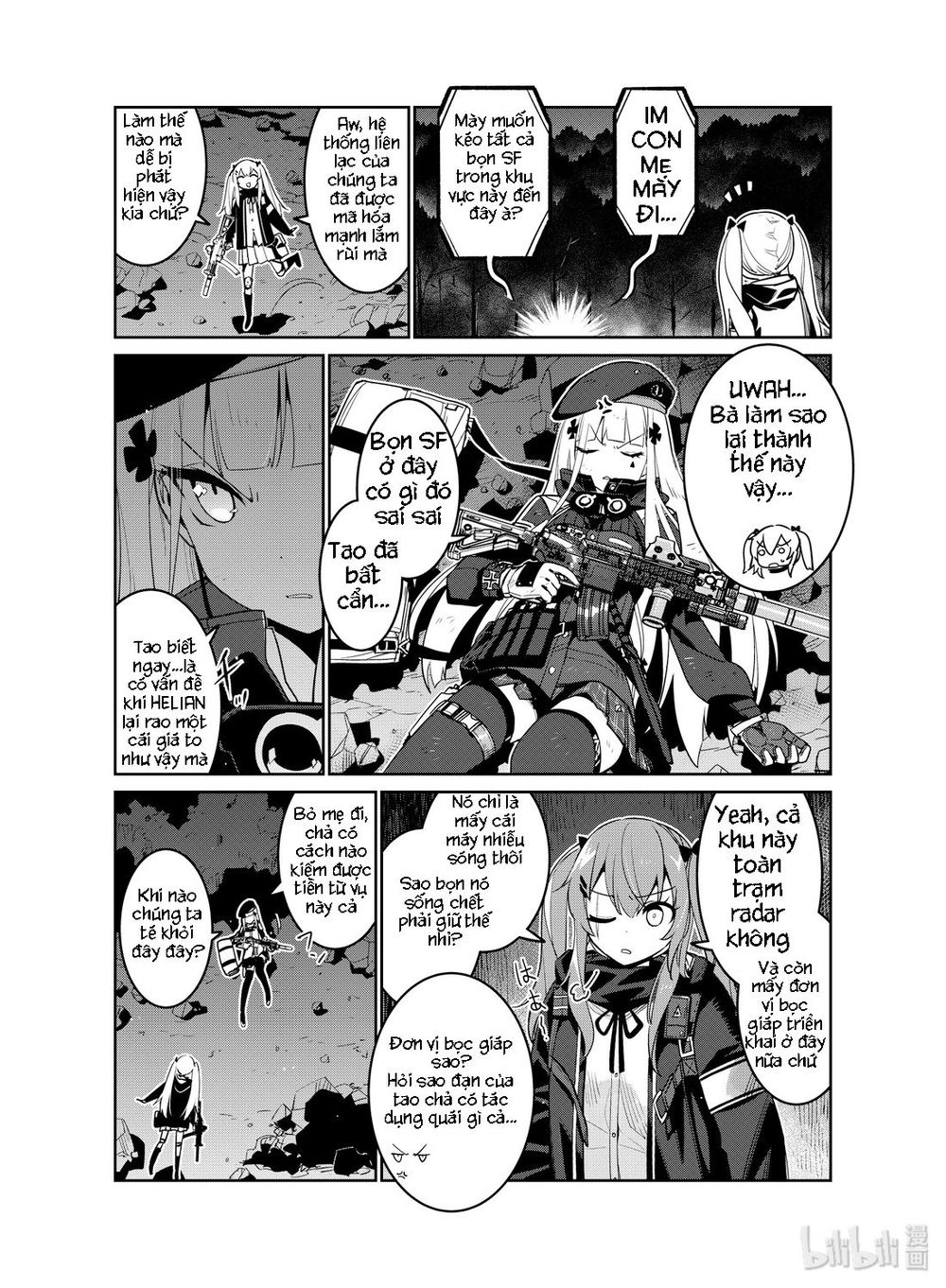 Girl Frontline - Song Of Humanoid Chapter 15 - Trang 2