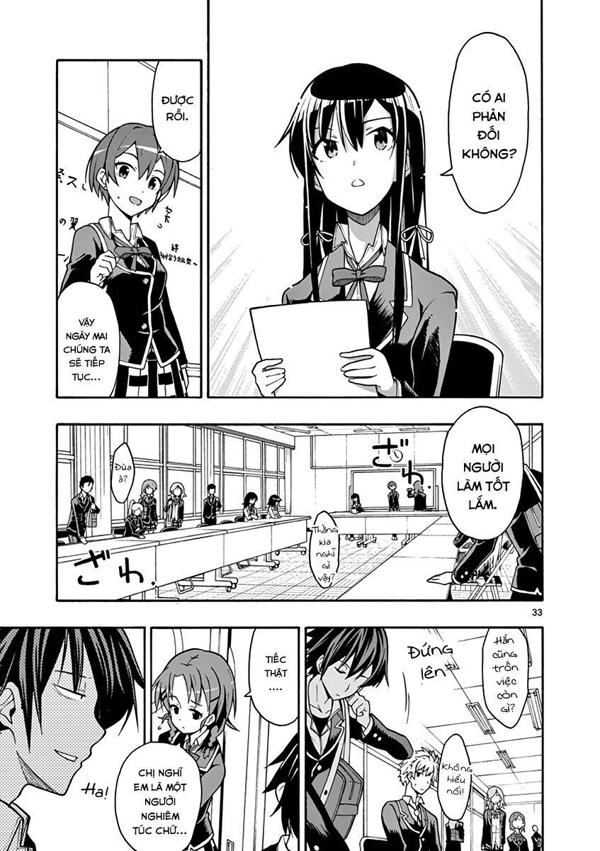 Yahari Ore No Seishun Rabukome Wa Machigatte Iru. @ Comic Chapter 39 - Next Chapter 40