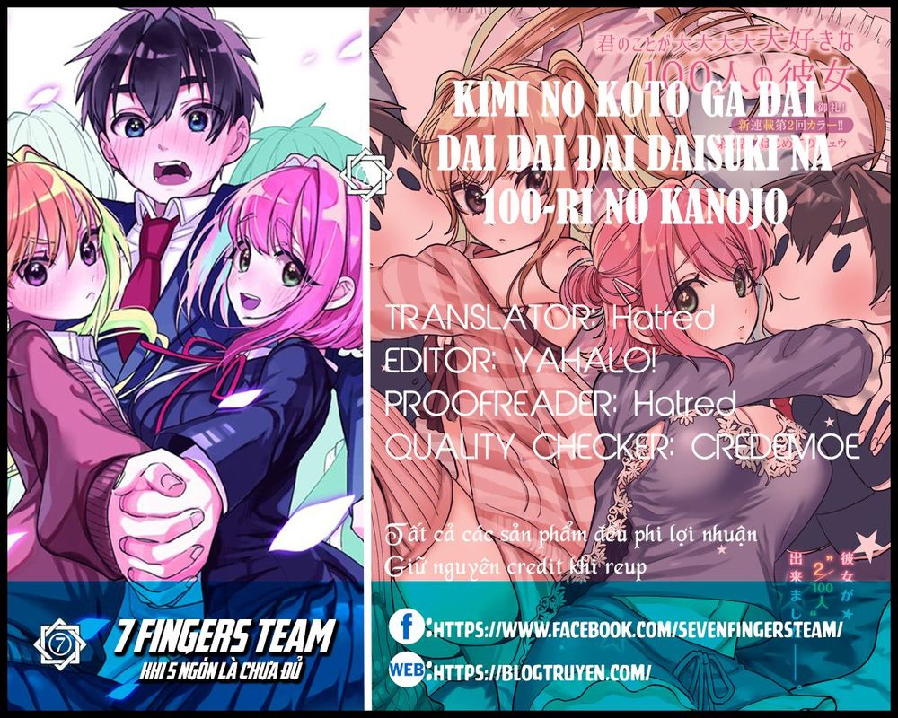 Kimi No Koto Ga Dai Dai Dai Dai Daisuki Na 100-Ri No Kanojo Chapter 6 - Trang 4