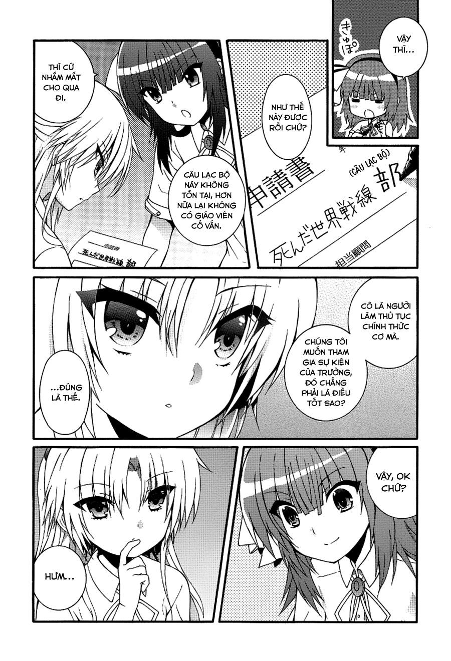 Angel Beats! Heaven's Door Chapter 33 - Trang 3