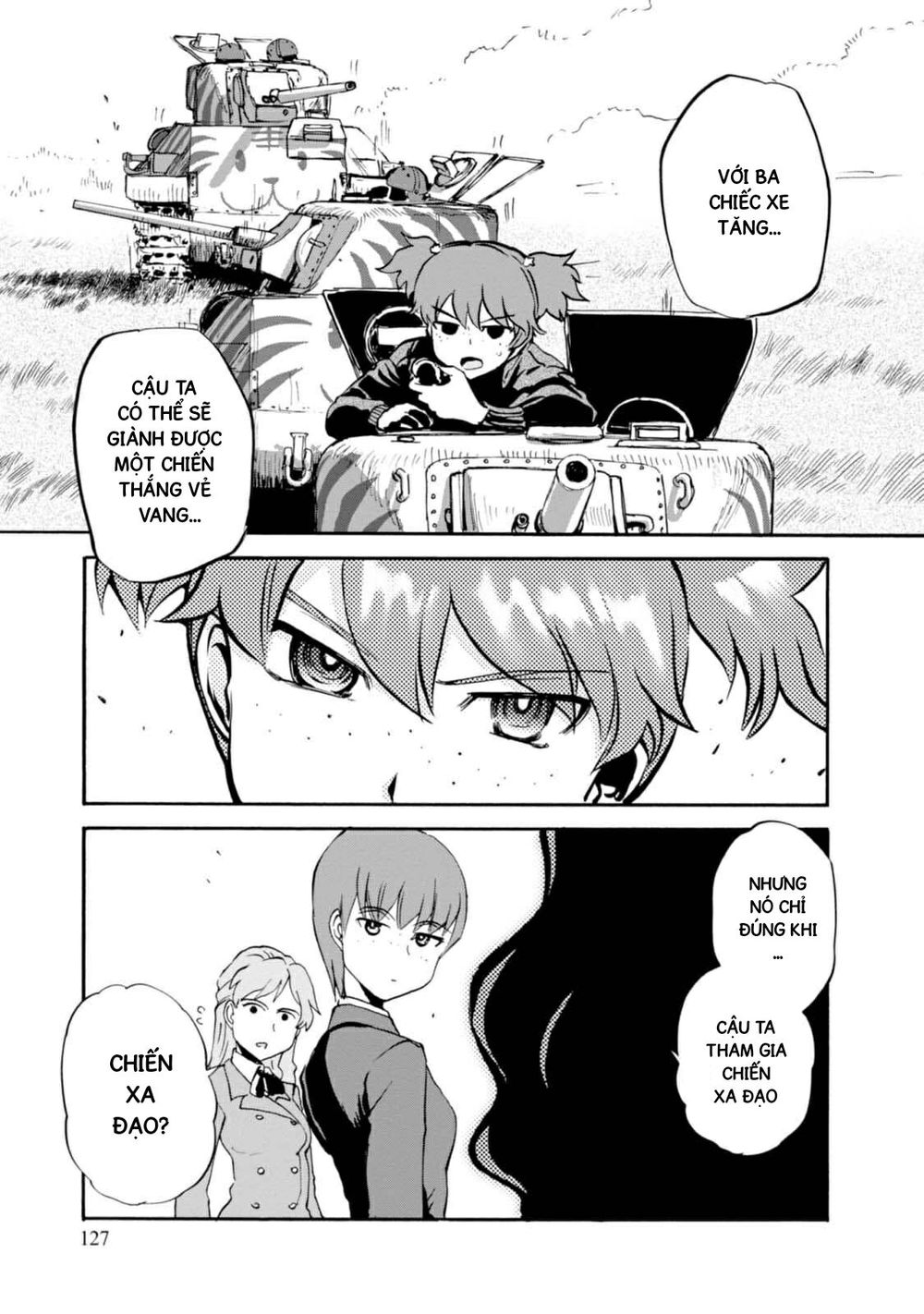 Girls Und Panzer - Little Army Chapter 4 - Trang 2