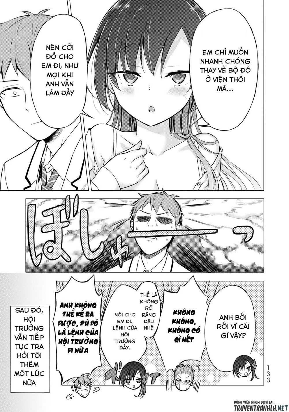 The Student Council President Solves Everything On The Bed Chapter 3 - Next Chapter 3.5