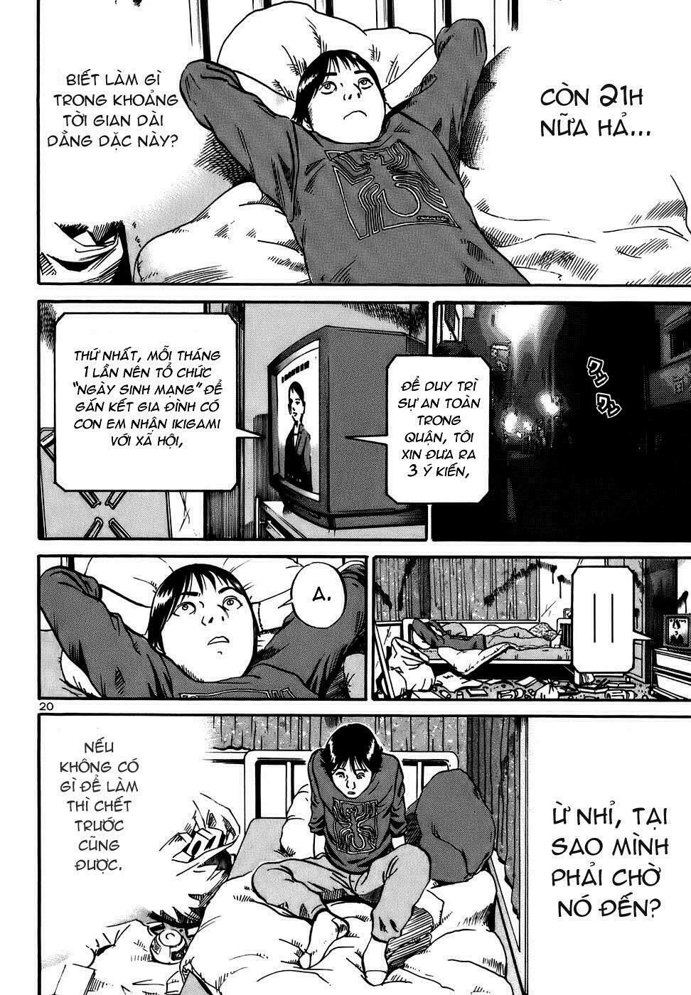 Ikigami Chapter 3.2 - Trang 2