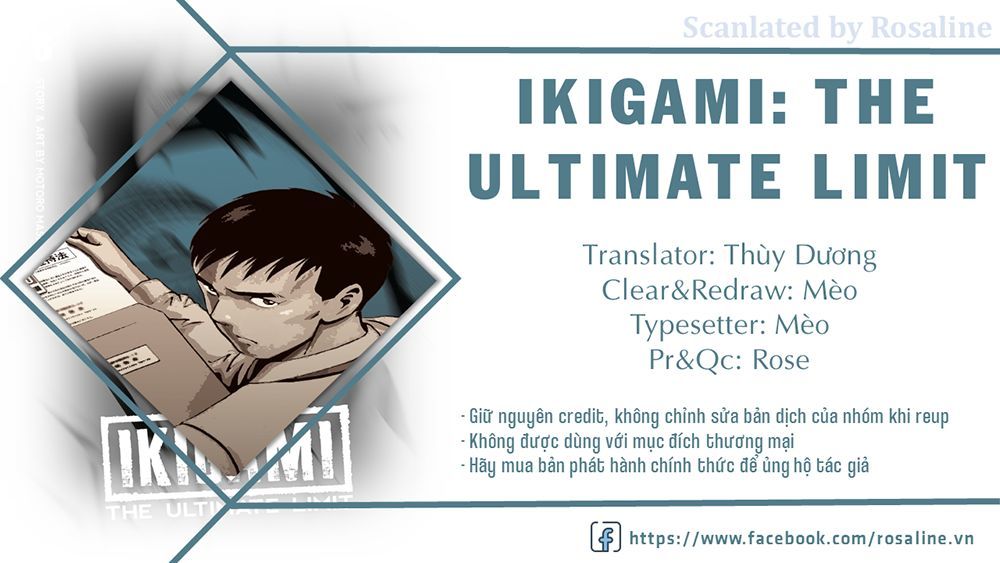 Ikigami Chapter 32 - Trang 2