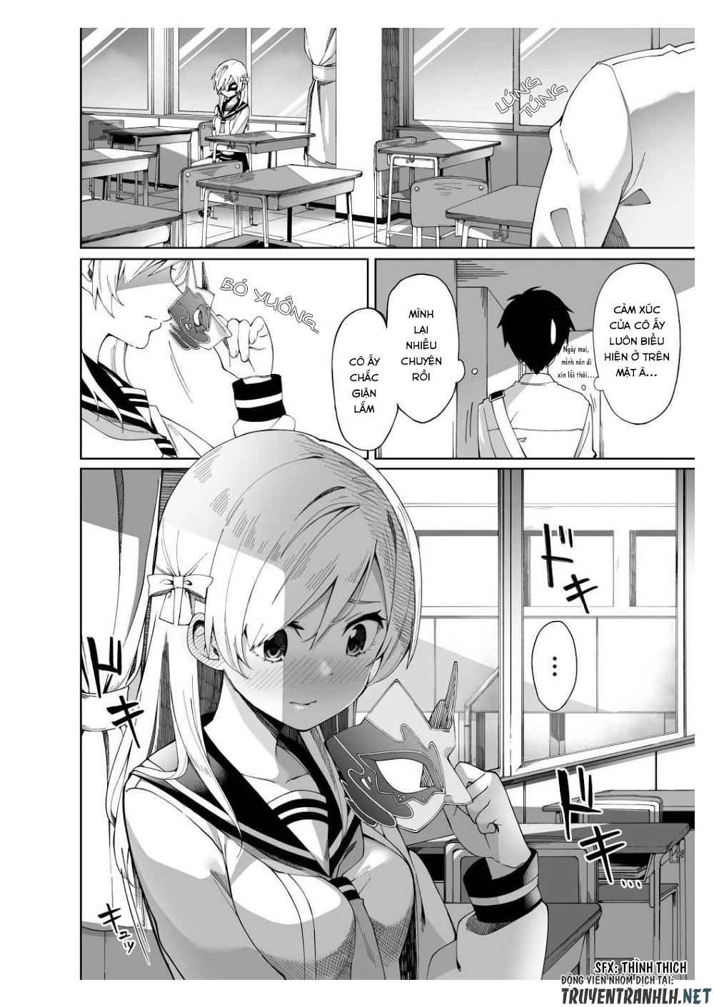 Hyoujou Ga Issai Wakaranai Onnanoko (Pre-Serialization) Chapter 1 - Trang 2