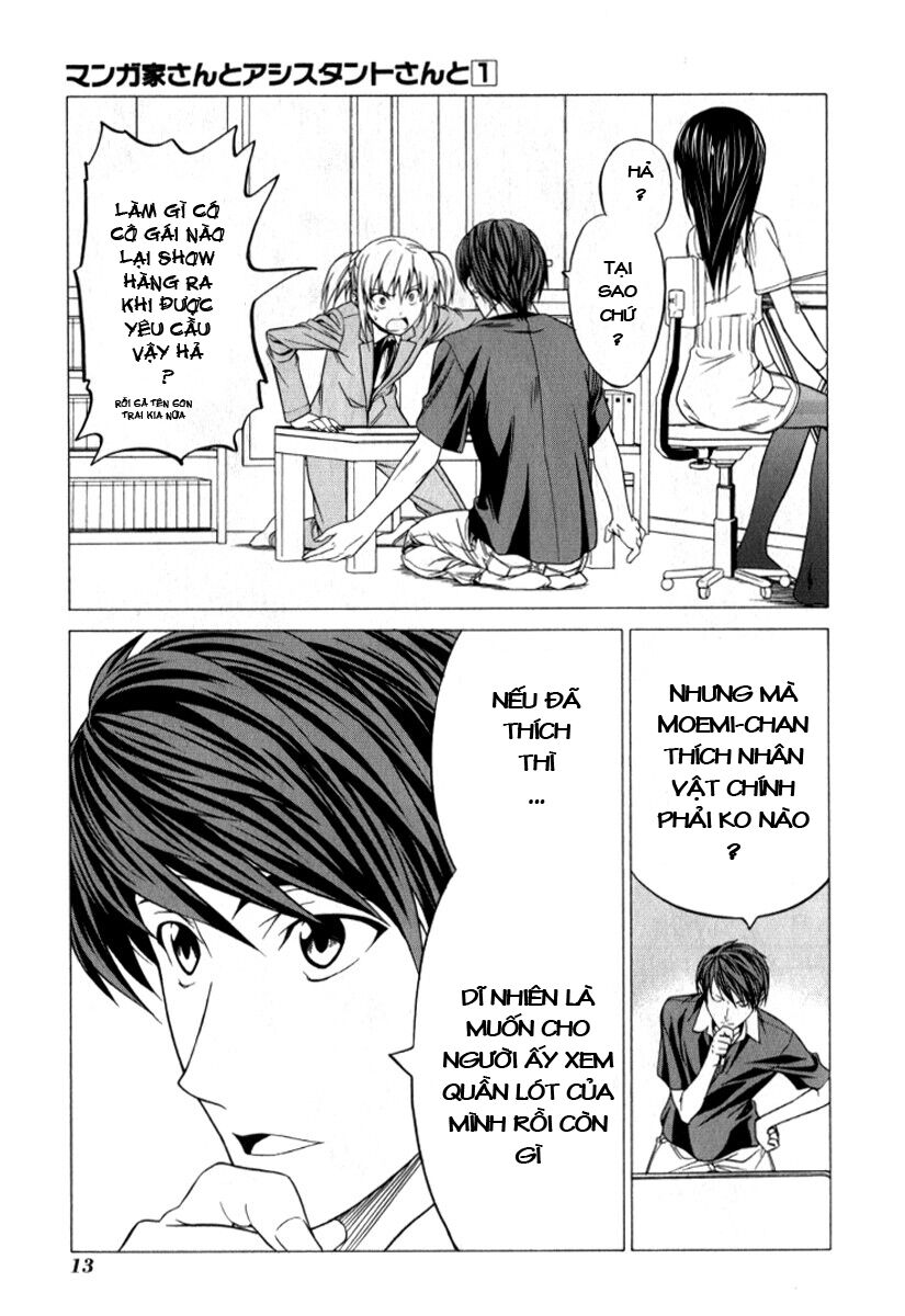 Tác Giả Manga Và Cô Phụ Tá Chapter 2 - Trang 3