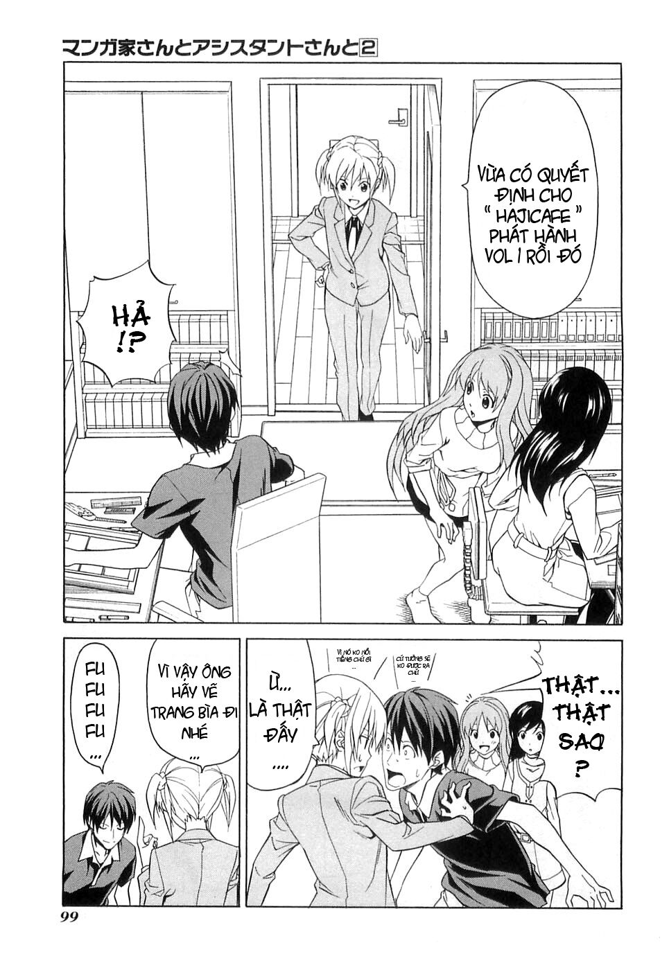 Tác Giả Manga Và Cô Phụ Tá Chapter 21 - Trang 3