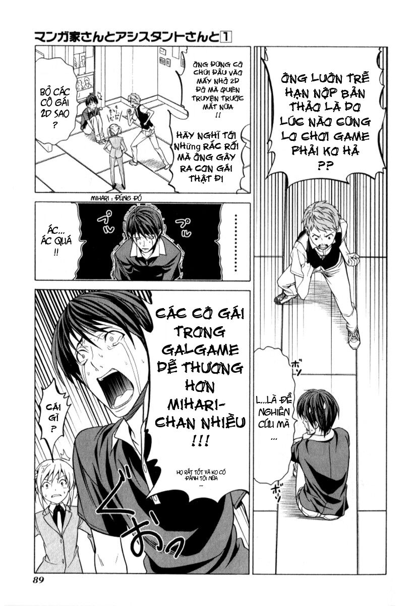 Tác Giả Manga Và Cô Phụ Tá Chapter 8 - Trang 3