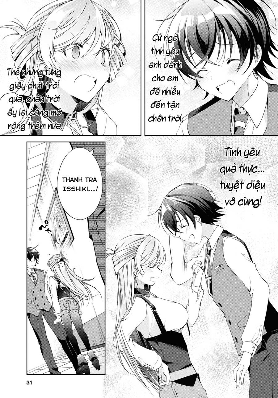 Isshiki-san muốn biết yêu là gì Chapter 18 - Trang 2