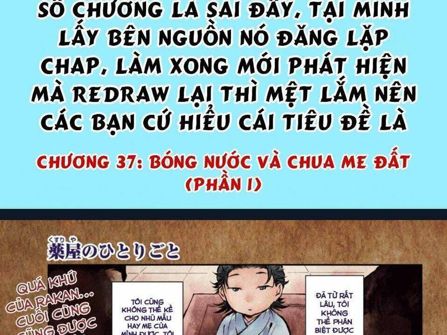 Dược Sư Tự Sự - Nhật Ký Giải Mã Bí Ẩn Chốn Hậu Cung Của Maomao Chapter 37 - Next Chapter 38