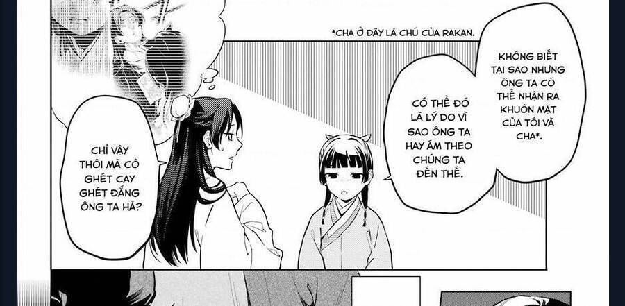 Dược Sư Tự Sự - Nhật Ký Giải Mã Bí Ẩn Chốn Hậu Cung Của Maomao Chapter 39 - Next Chapter 40