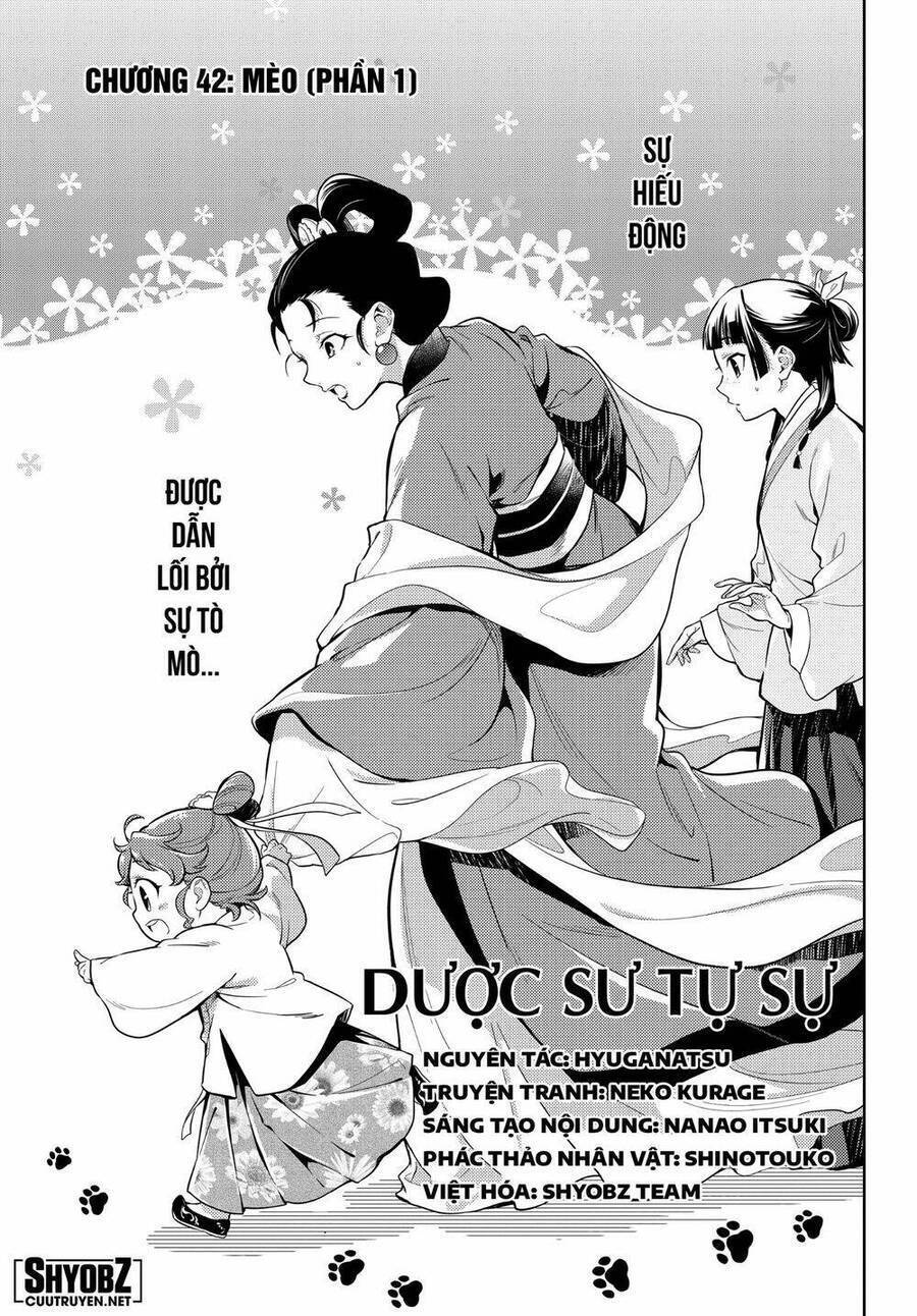 Dược Sư Tự Sự - Nhật Ký Giải Mã Bí Ẩn Chốn Hậu Cung Của Maomao Chapter 42 - Next Chapter 42.5