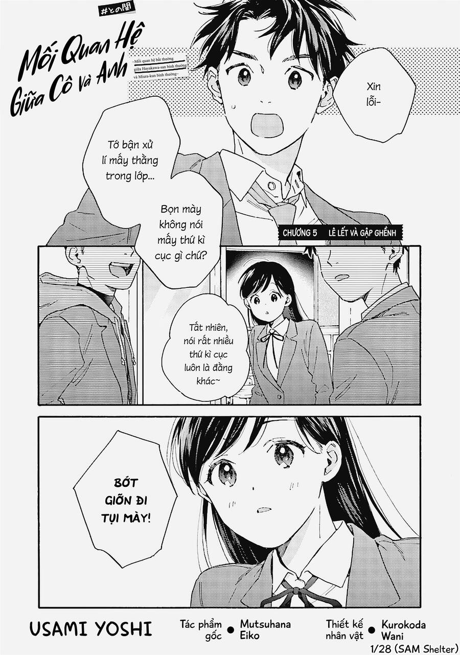 Hayakawa-San Và Miura-Kun Chapter 5 - Trang 4