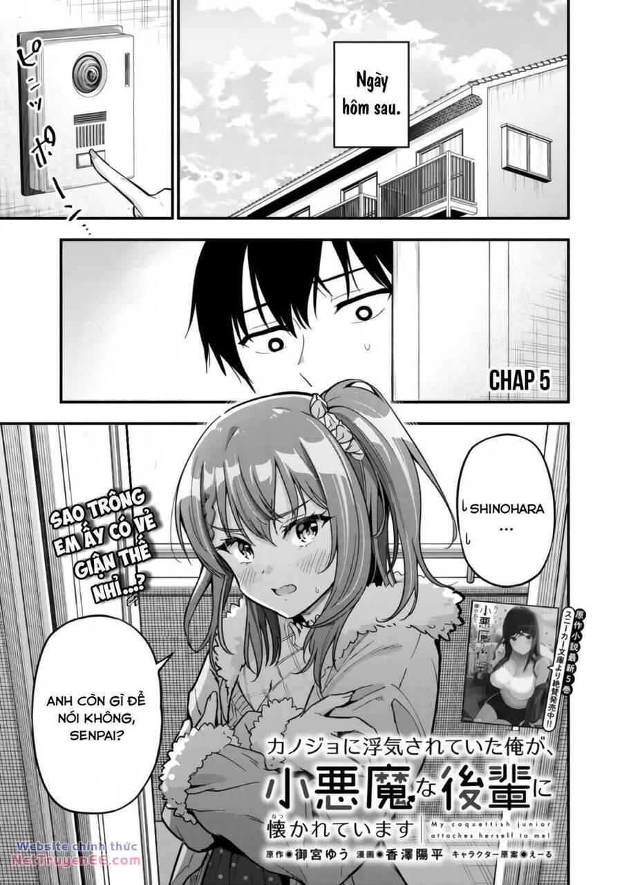 Kanojo Ni Uwaki Sareteita Ore Ga, Koakuma Na Kouhai Ni Natsukareteimasu Chapter 5 - Next Chapter 6