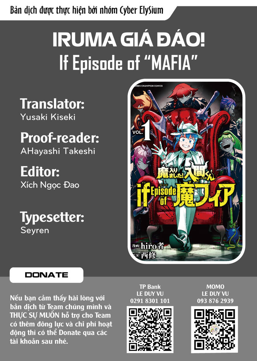 Mairimashita! Iruma-Kun: If Episode Of Mafia Chapter 3.6 - Next Chapter 4