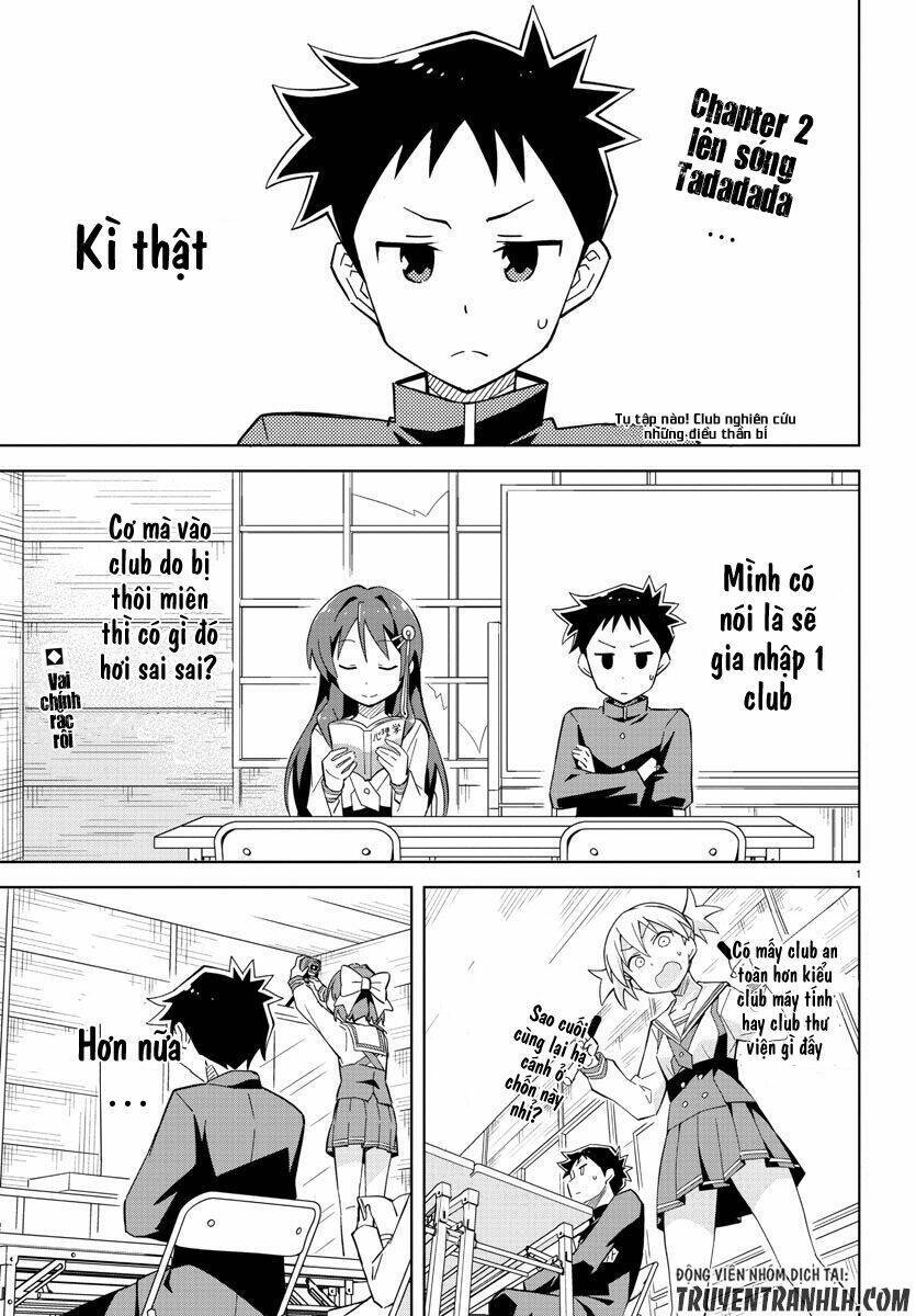 Atsumare! Fushigi Kenkyuu-bu Chapter 2 - Next Chapter 3