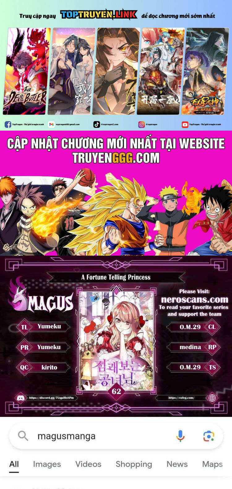 Nàng Công Chúa Tiên Tri Chapter 62 - Next Chapter 63