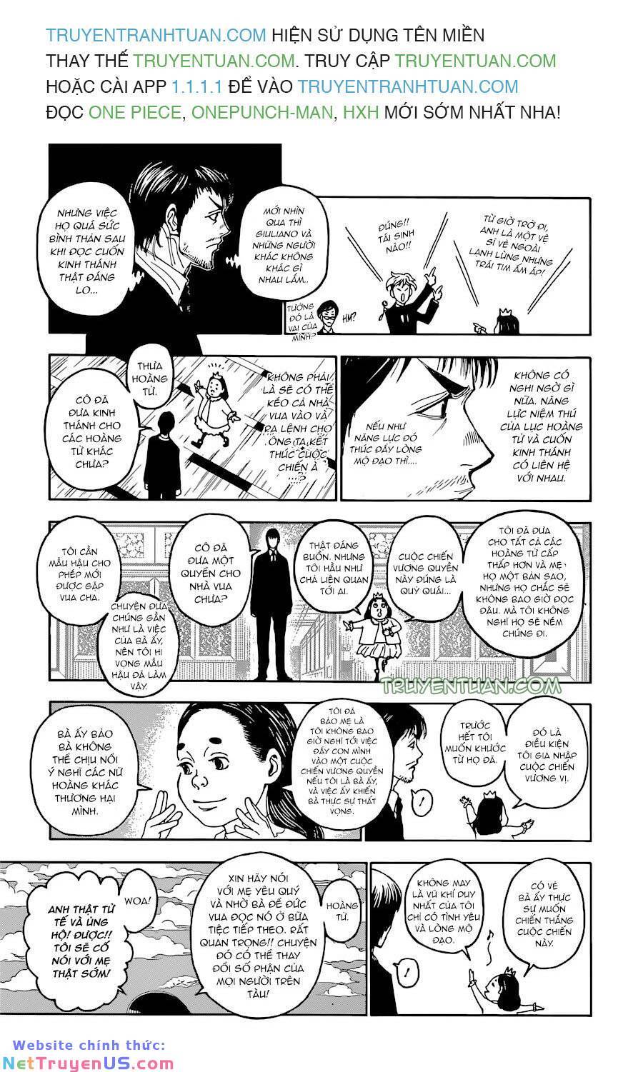 Hunter X Hunter Chapter 400 - Trang 2