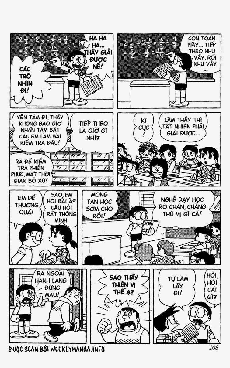 Truyện Ngắn Doraemon Mới Nhất Chapter 490 - Next Chapter 491