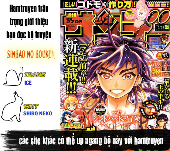 Sinbad No Bouken Chapter 71 - Next Chapter 72