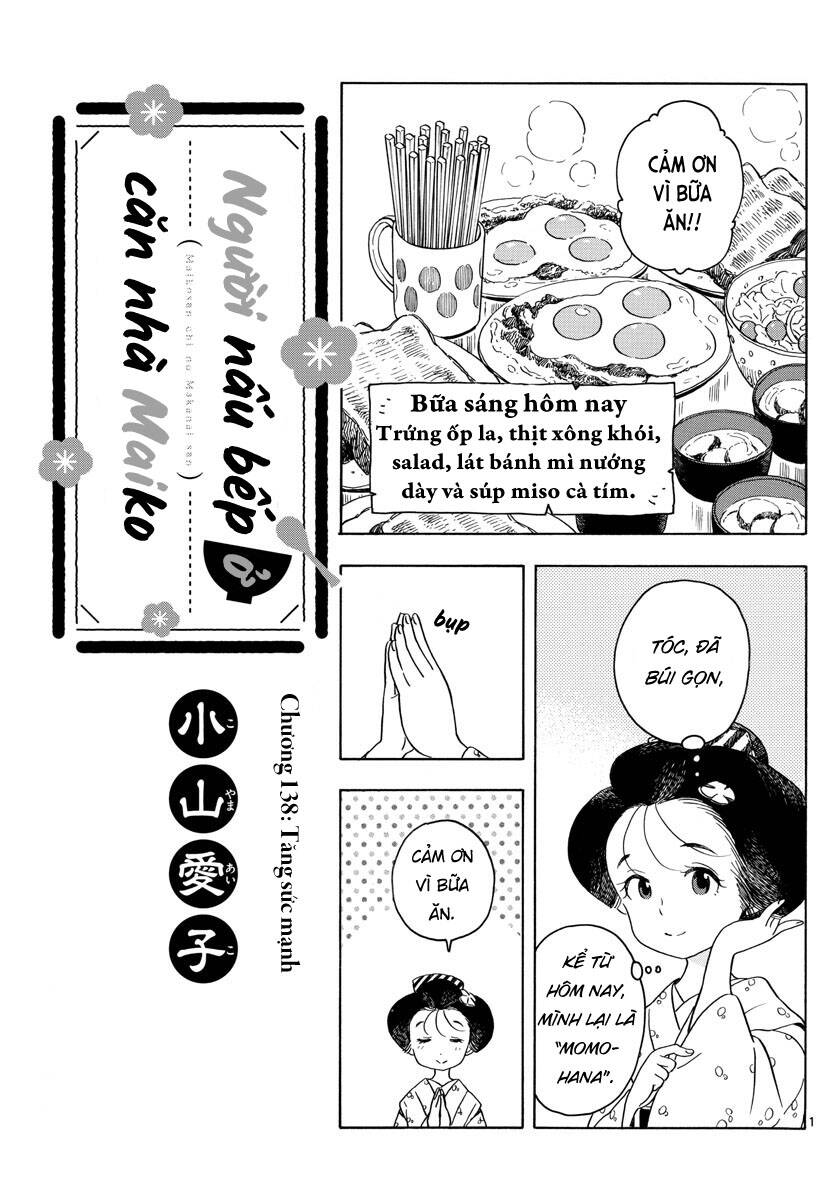 Maiko-San Chi No Makanai-San Chapter 138 - Next Chapter 139