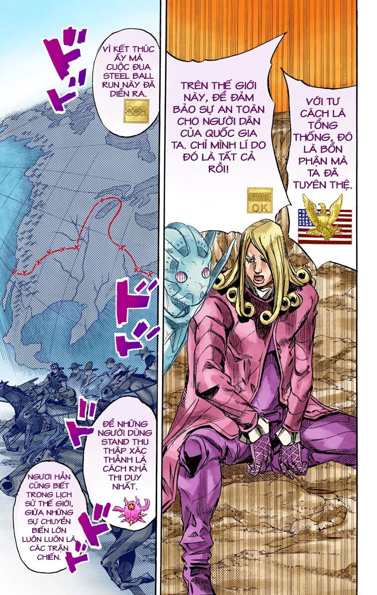 Cuộc Phiêu Lưu Bí Ẩn Phần 7: Steel Ball Run Chapter 88 - Next Chapter 89