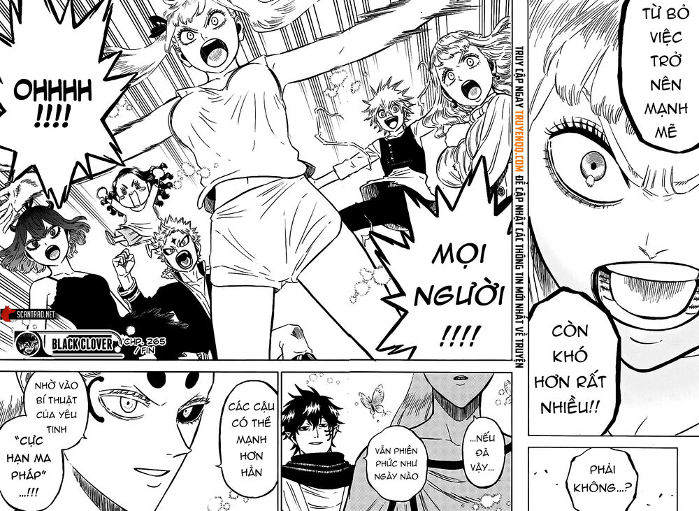 Black Clover - Thế Giới Phép Thuật Chapter 265 - Next Chapter 266