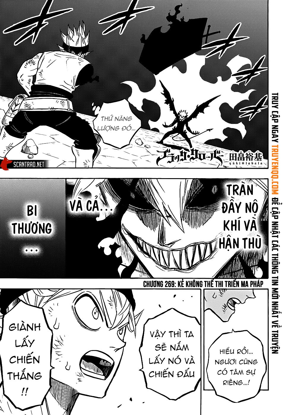 Black Clover - Thế Giới Phép Thuật Chapter 269 - Next Chapter 270