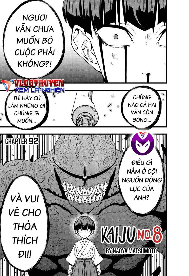 Hôm Nay - Tôi Hóa Kaiju Chapter 92 - Trang 2