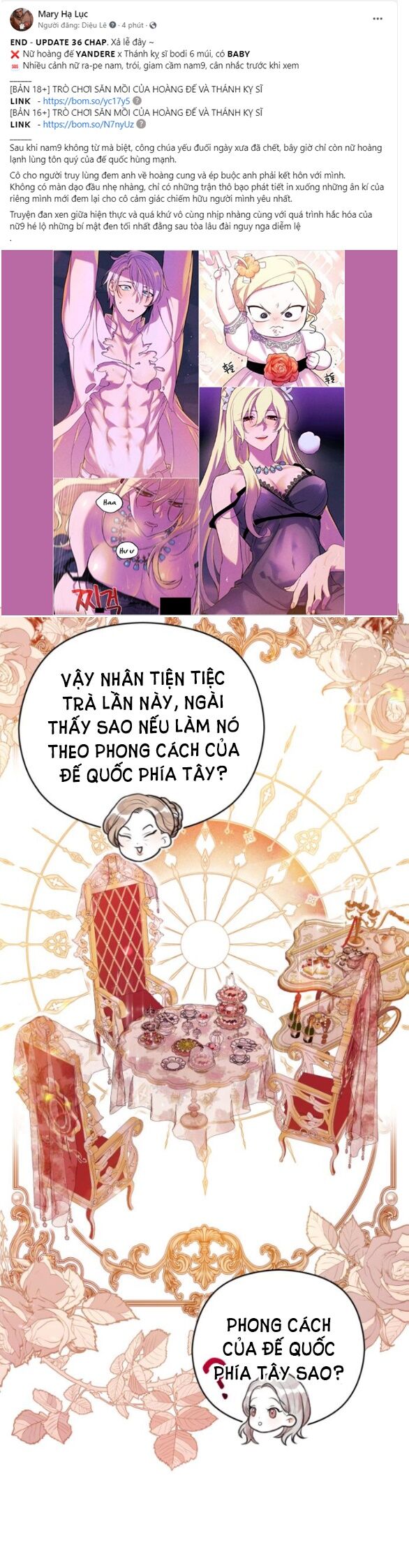 Đôi Môi Trên Lưỡi Dao Chapter 34.2 - Trang 2