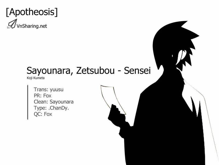 Sayonara Zetsubou Sensei Chapter 25 - Next 