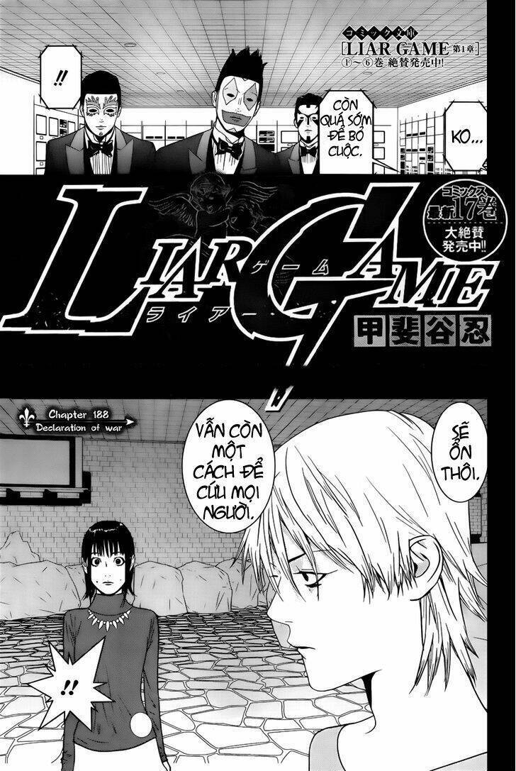 Liar Game Chapter 188 - Next 