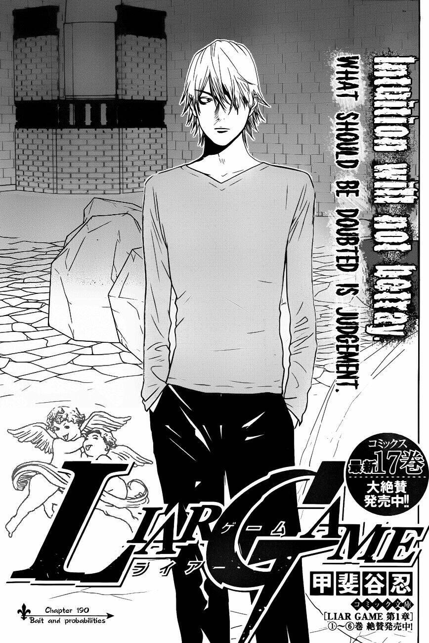 Liar Game Chapter 190 - Next 