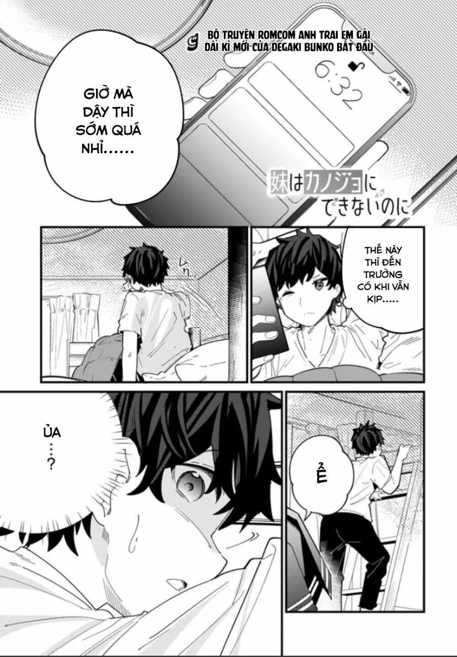 Imouto Wa Kanojo Ni Deki Nai No Ni Chapter 1 - Trang 4