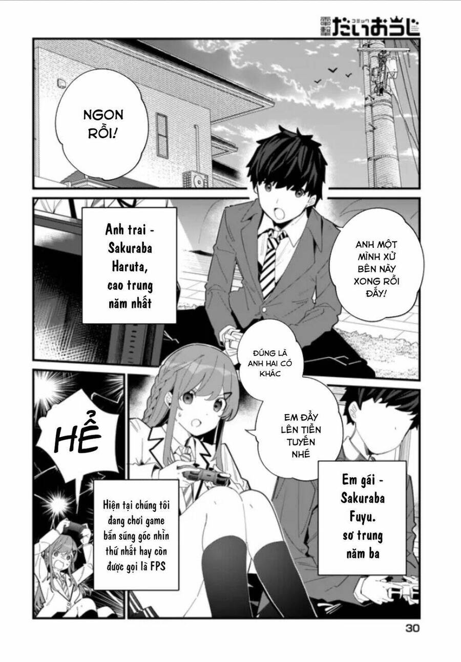 Imouto Wa Kanojo Ni Deki Nai No Ni Chapter 1 - Trang 4