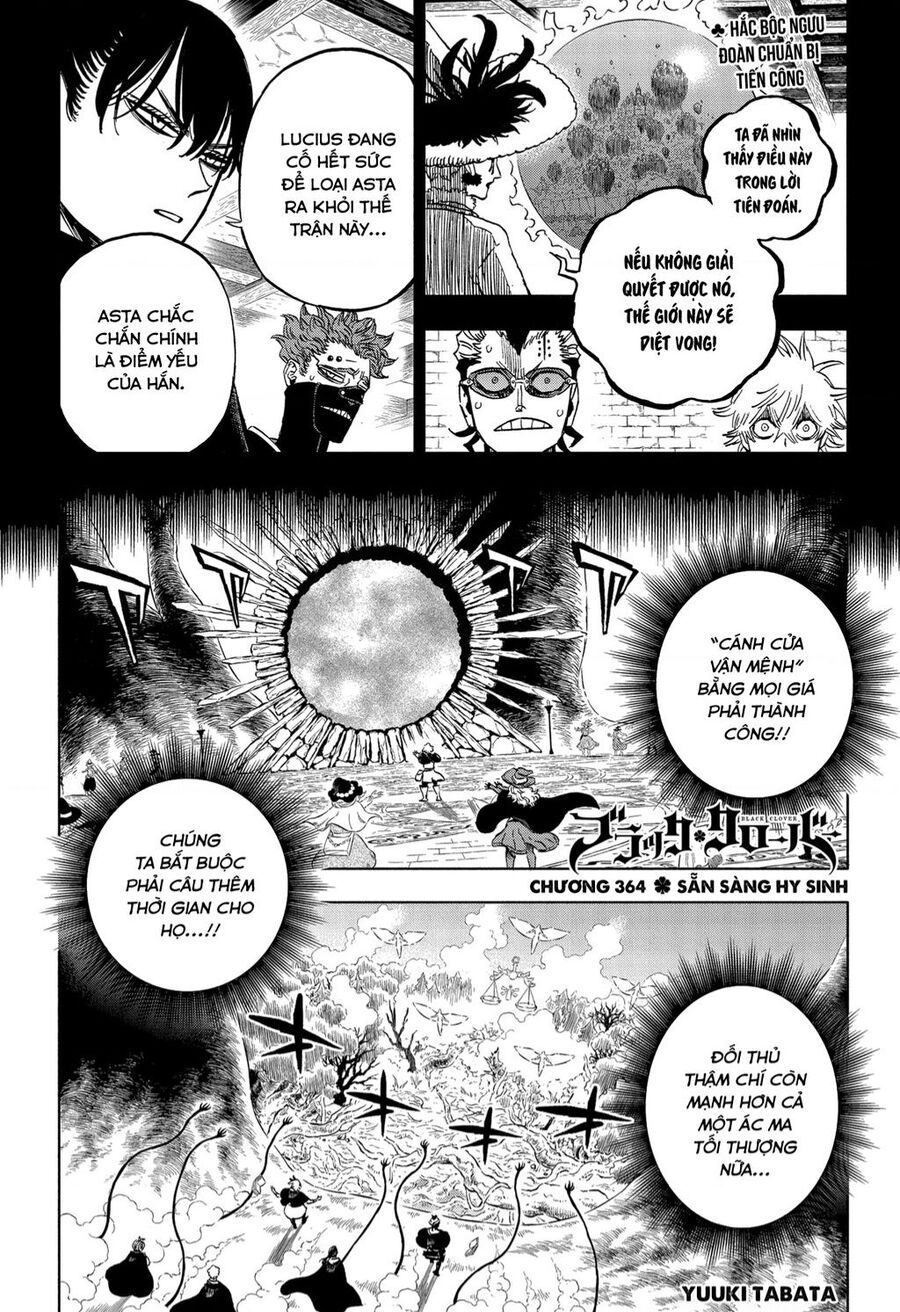 Black Clover - Thế Giới Phép Thuật Chapter 364 - Next Chapter 365