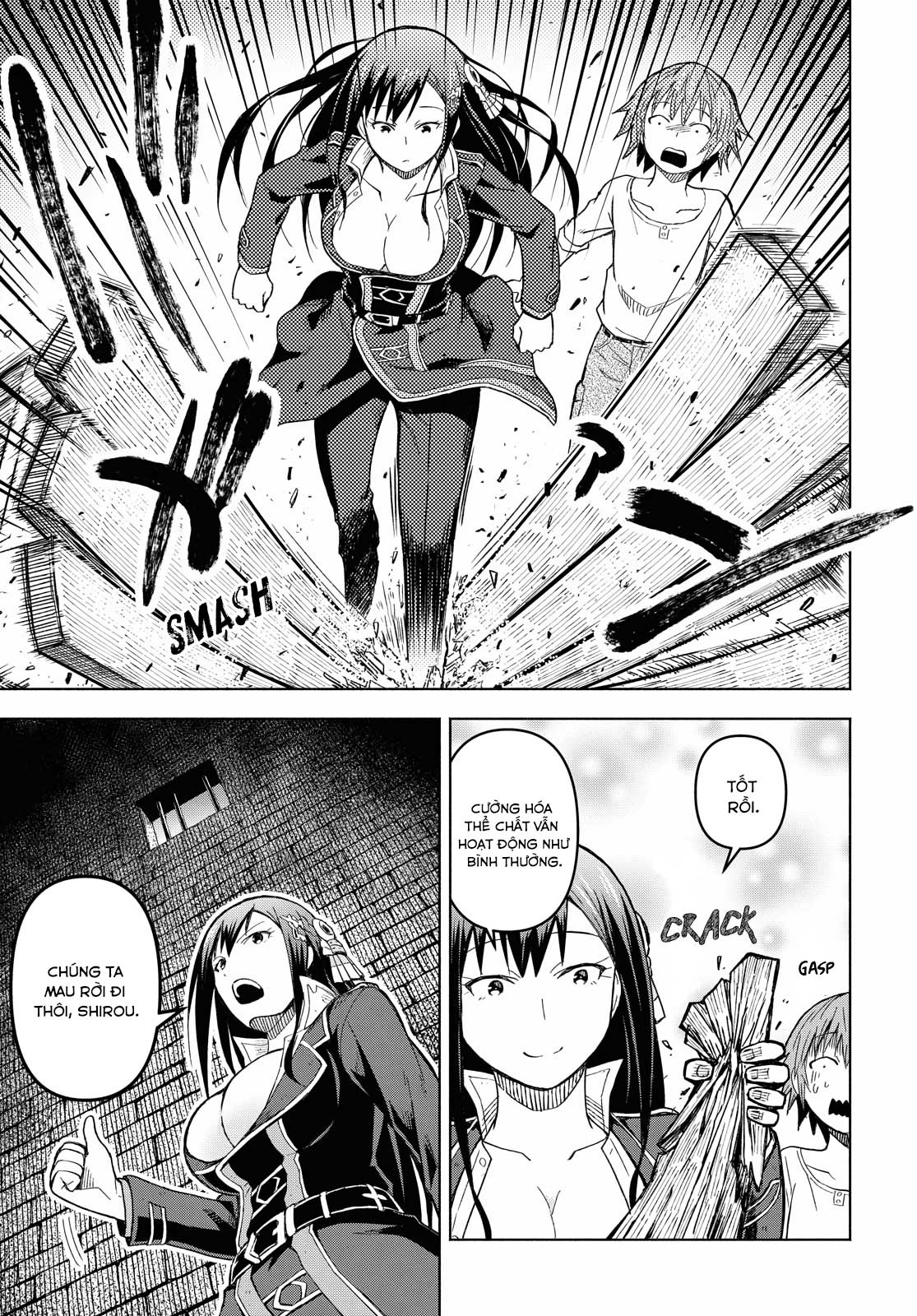 Dungeon Tou De Yadoya Wo Yarou! Souzou Mahou Wo Moratta Ore No Hosoude Hanjouki Chapter 3 - Trang 3