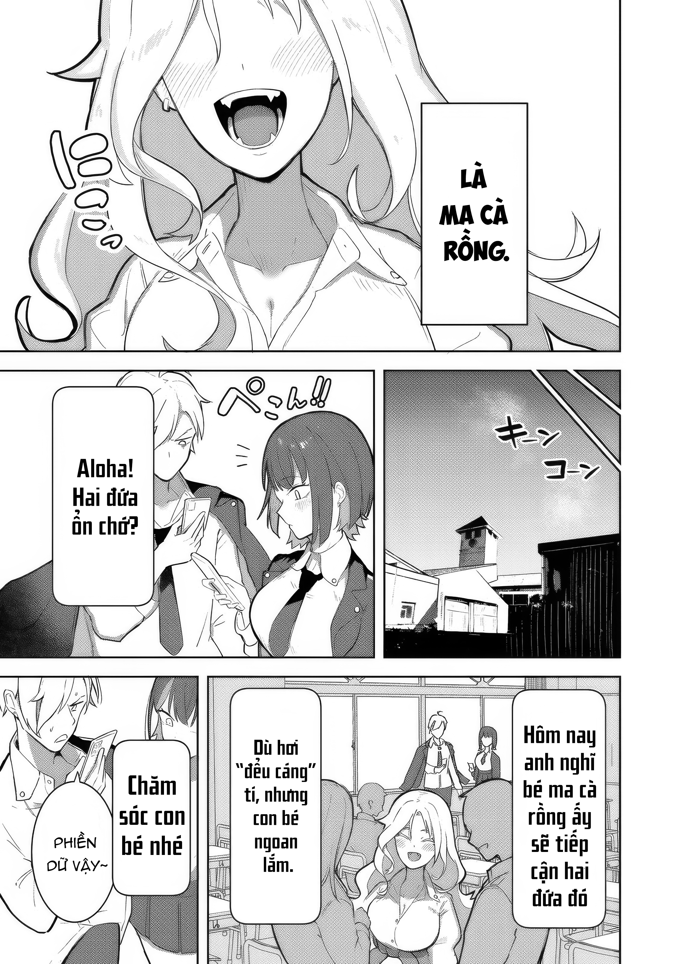 Kyuuketsuki-San Wa Chitoraretai Chapter 1 - Trang 3