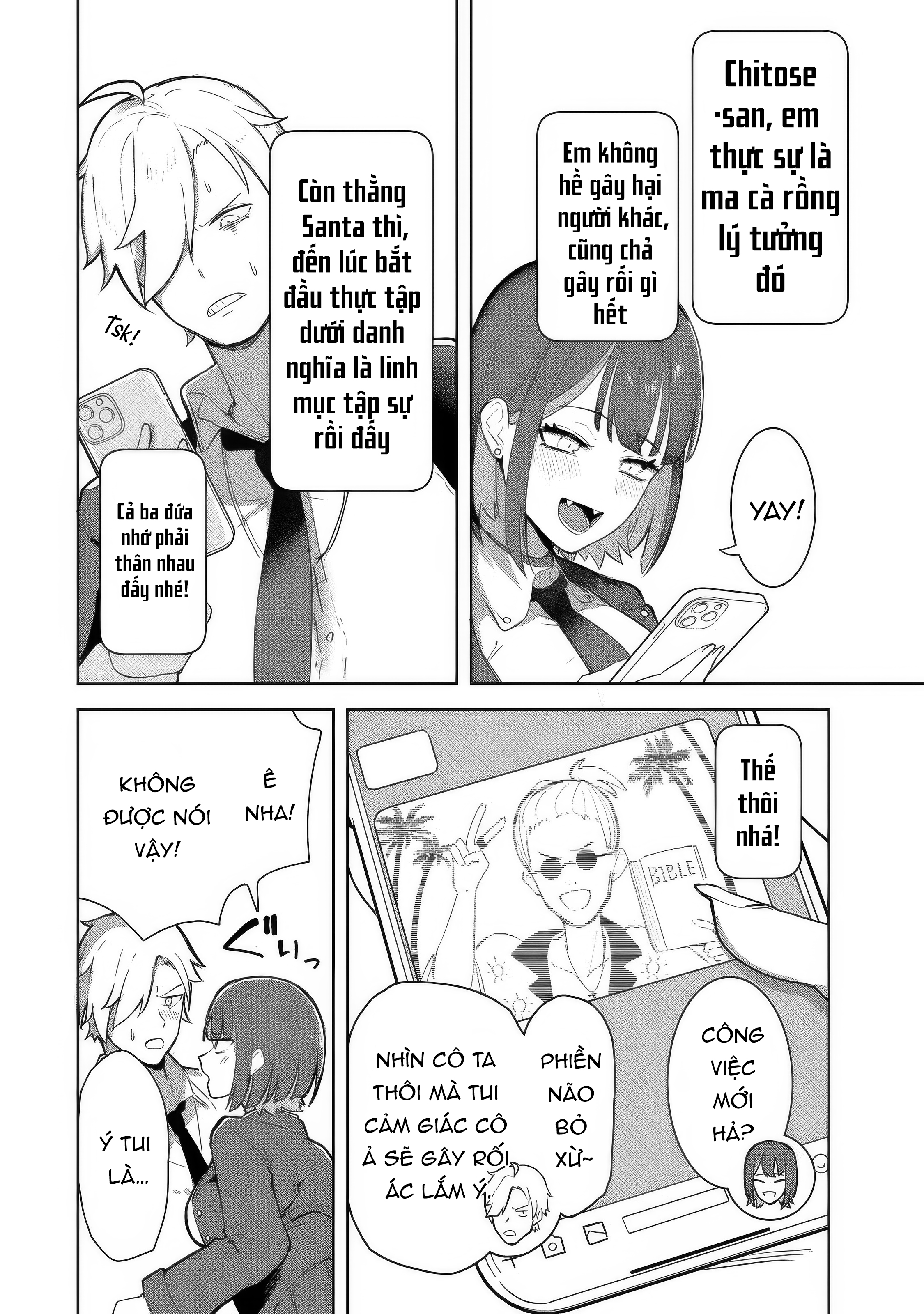 Kyuuketsuki-San Wa Chitoraretai Chapter 1 - Trang 3