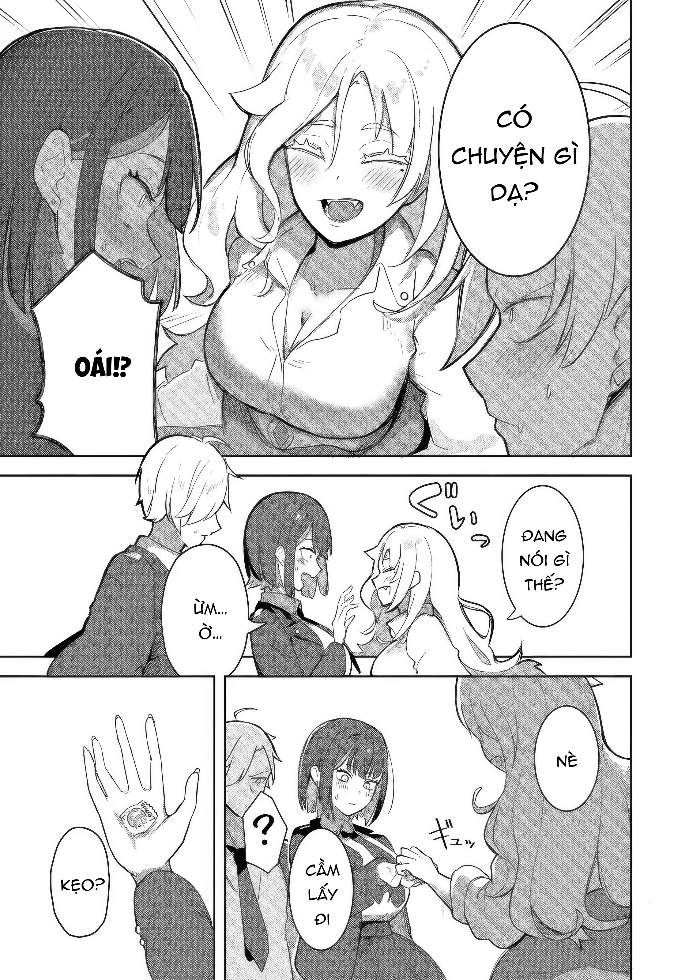 Kyuuketsuki-San Wa Chitoraretai Chapter 1 - Trang 3