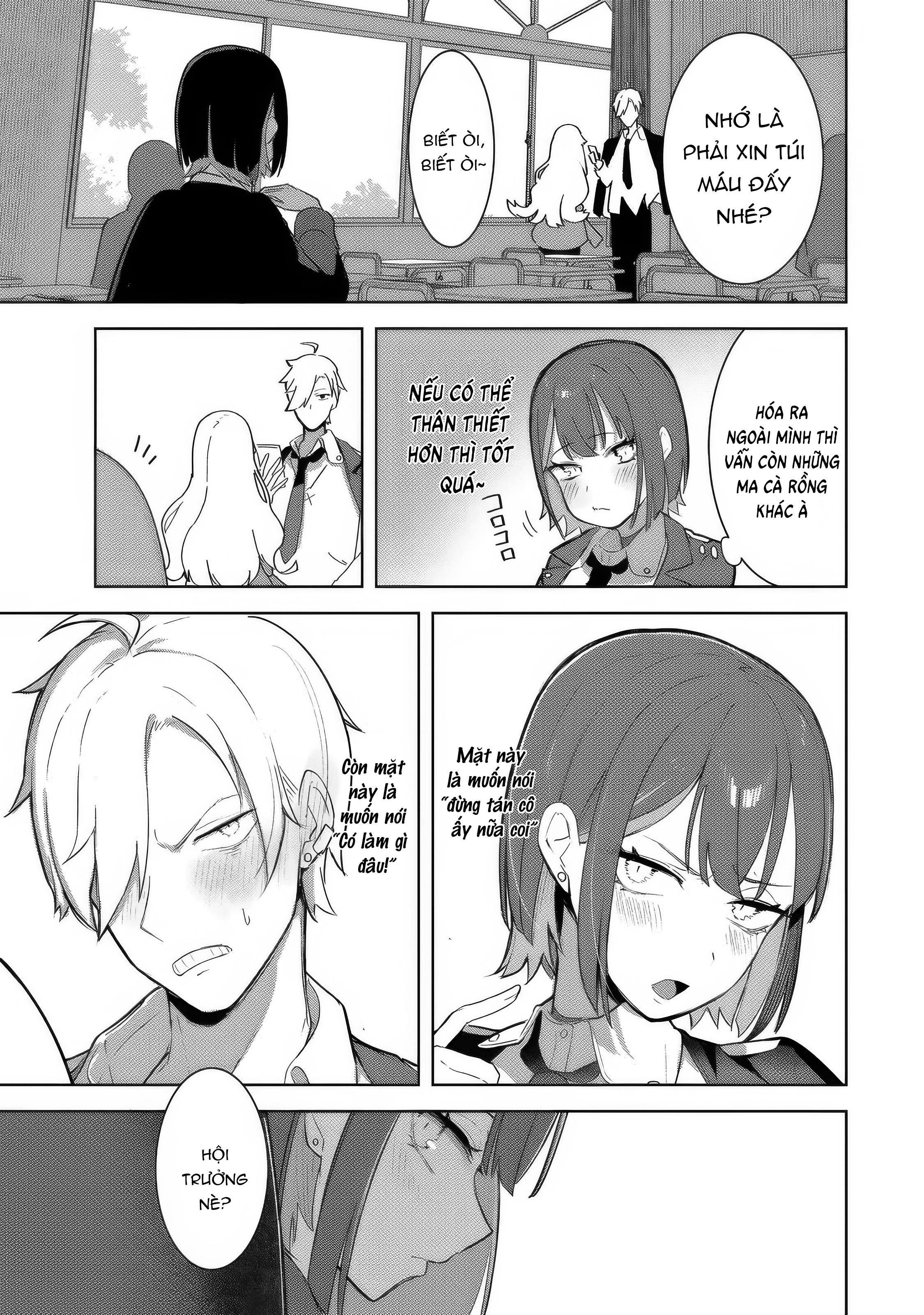 Kyuuketsuki-San Wa Chitoraretai Chapter 1 - Trang 3