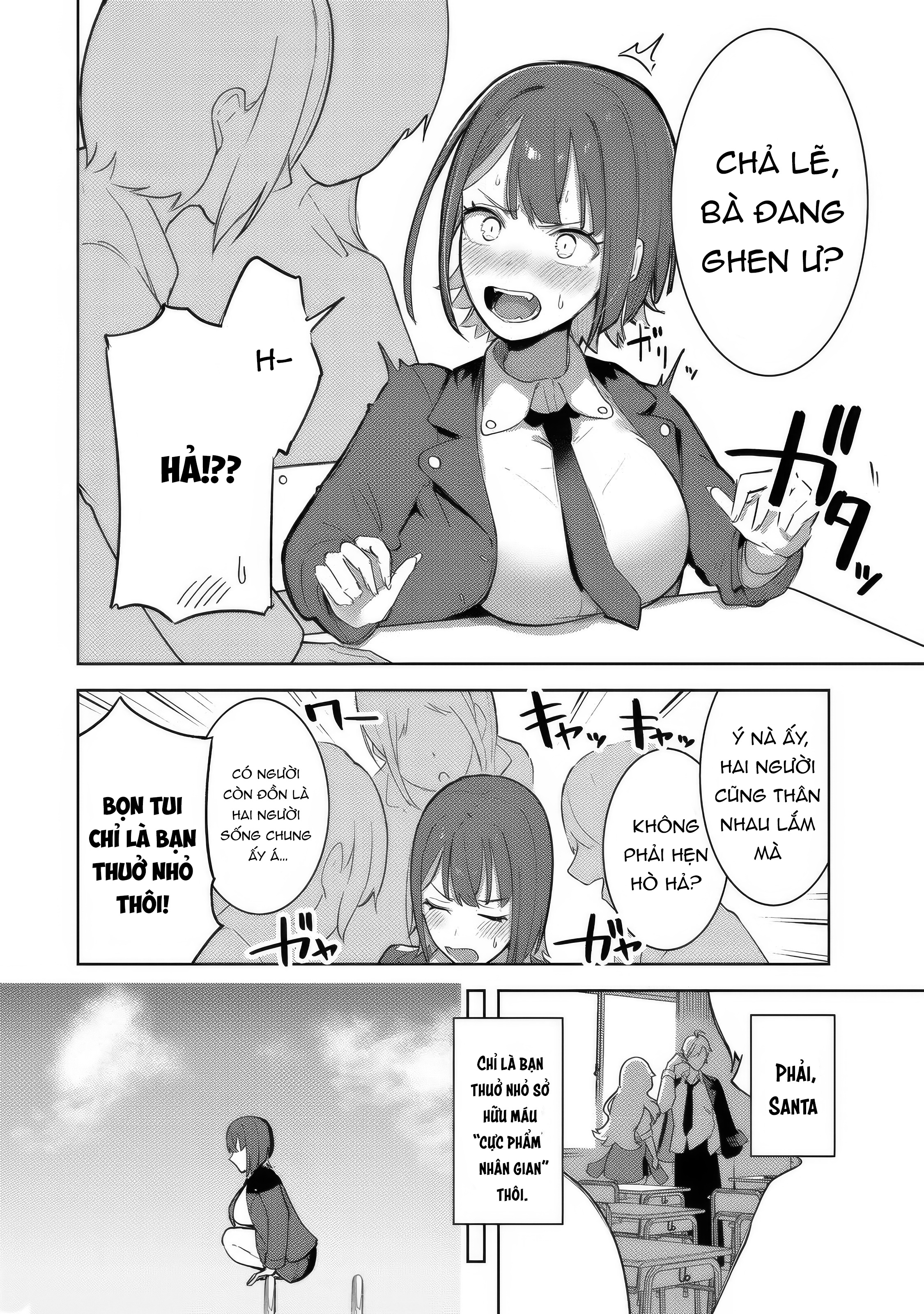 Kyuuketsuki-San Wa Chitoraretai Chapter 1 - Trang 3