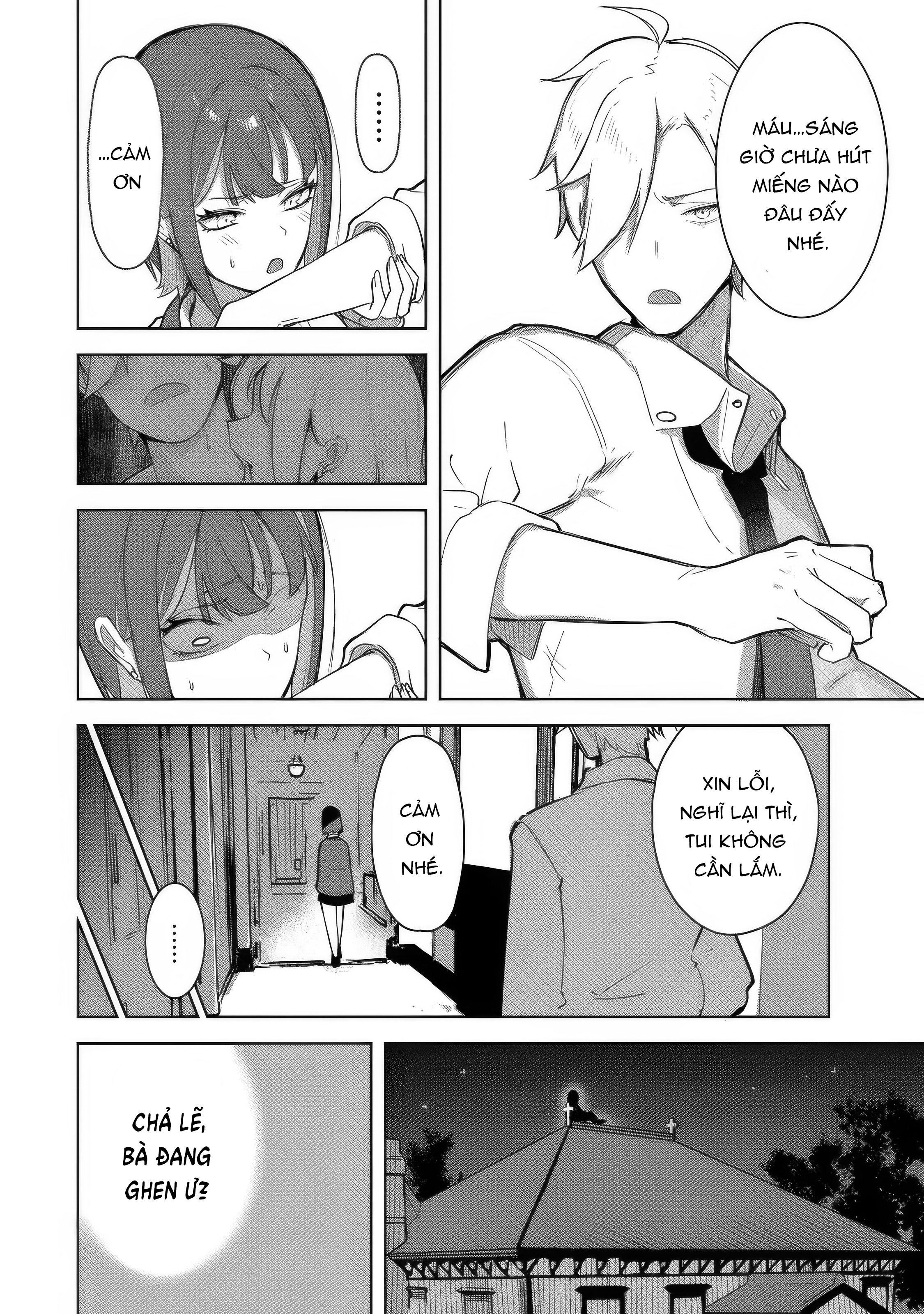 Kyuuketsuki-San Wa Chitoraretai Chapter 1 - Trang 3