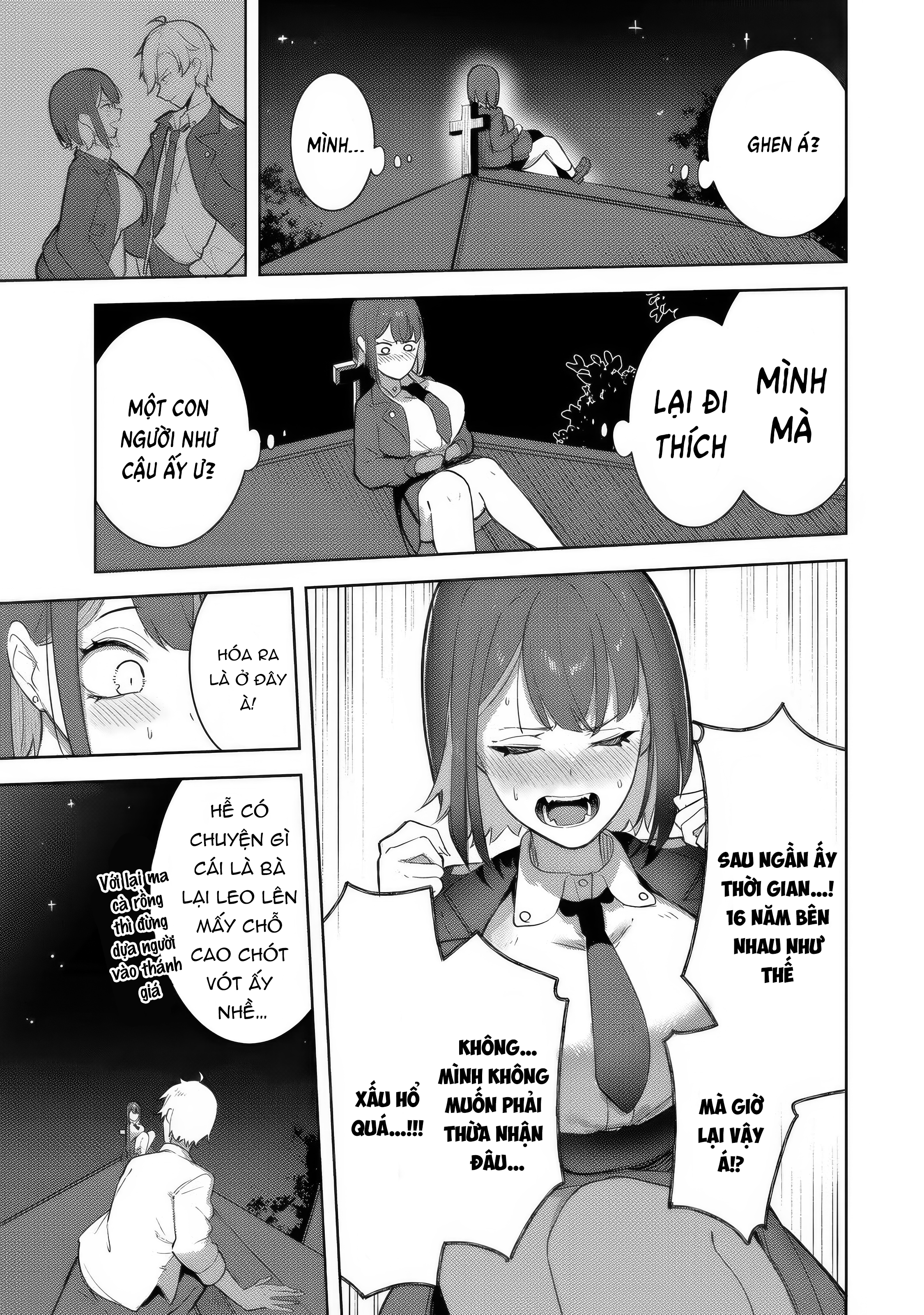 Kyuuketsuki-San Wa Chitoraretai Chapter 1 - Trang 3