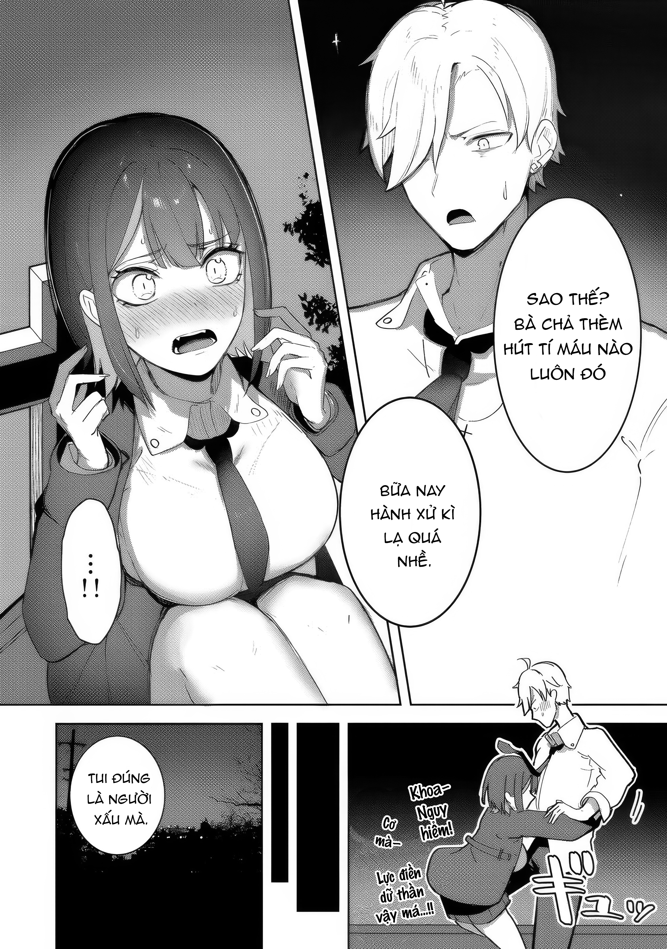 Kyuuketsuki-San Wa Chitoraretai Chapter 1 - Trang 3