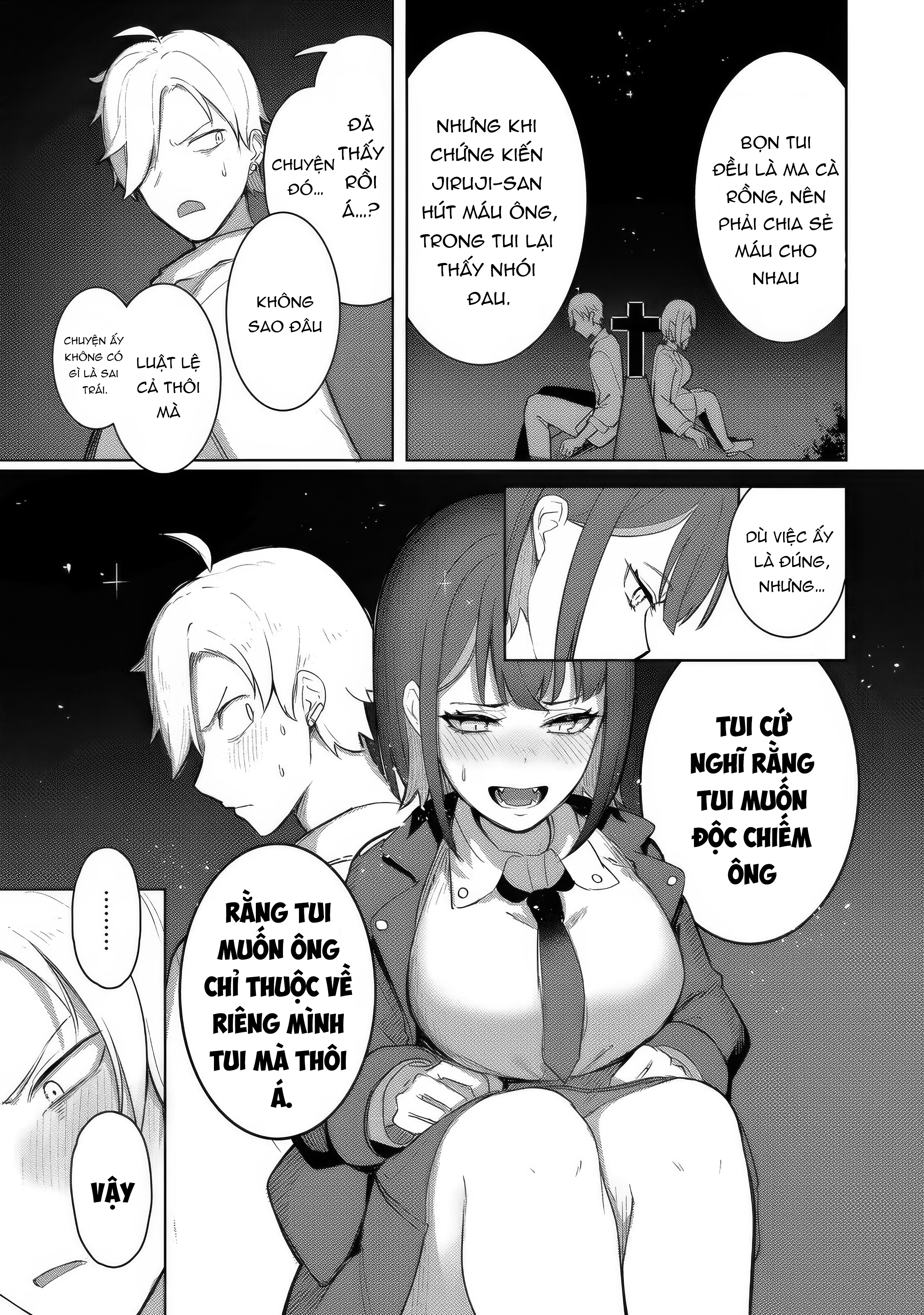 Kyuuketsuki-San Wa Chitoraretai Chapter 1 - Trang 3