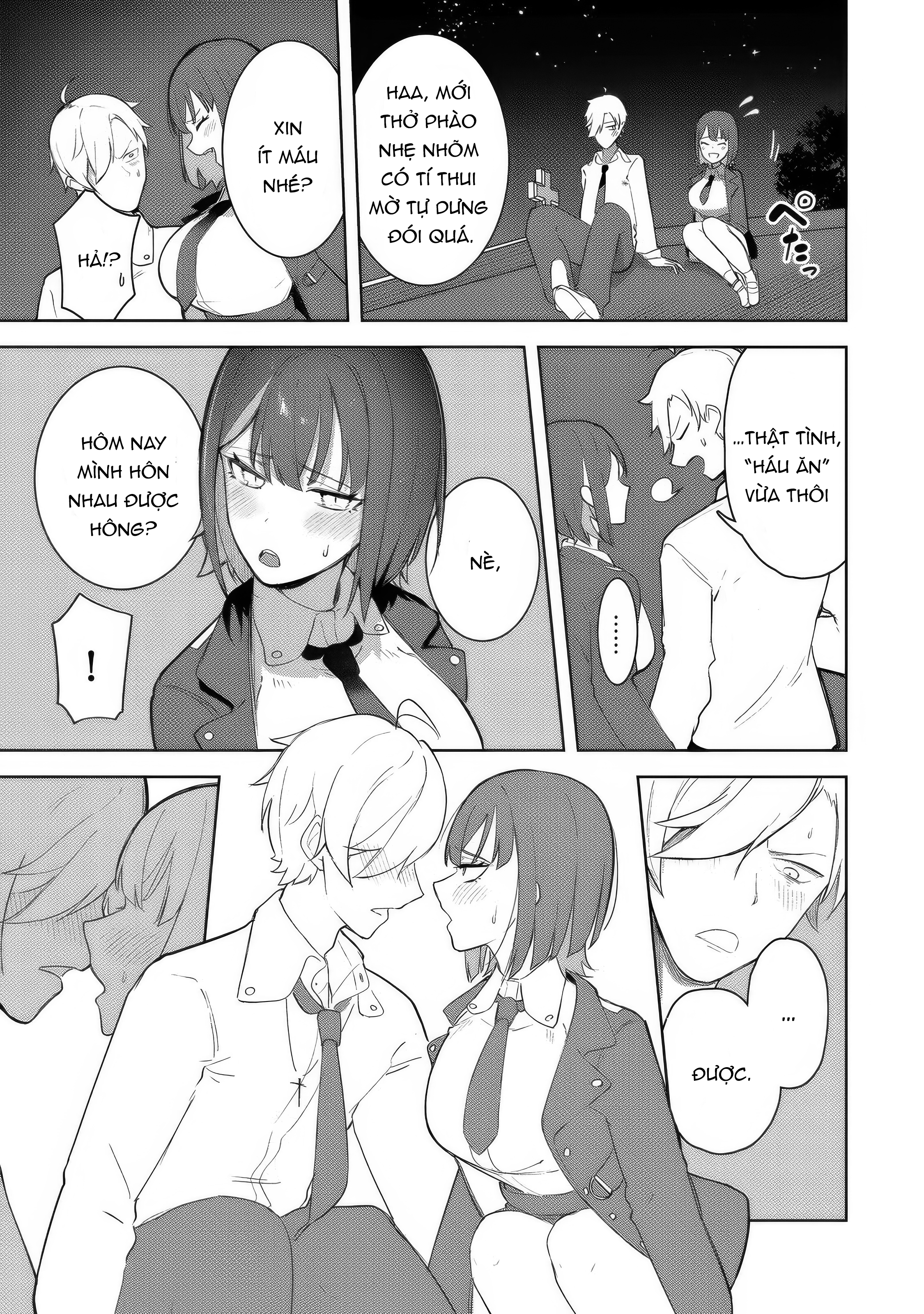 Kyuuketsuki-San Wa Chitoraretai Chapter 1 - Trang 3