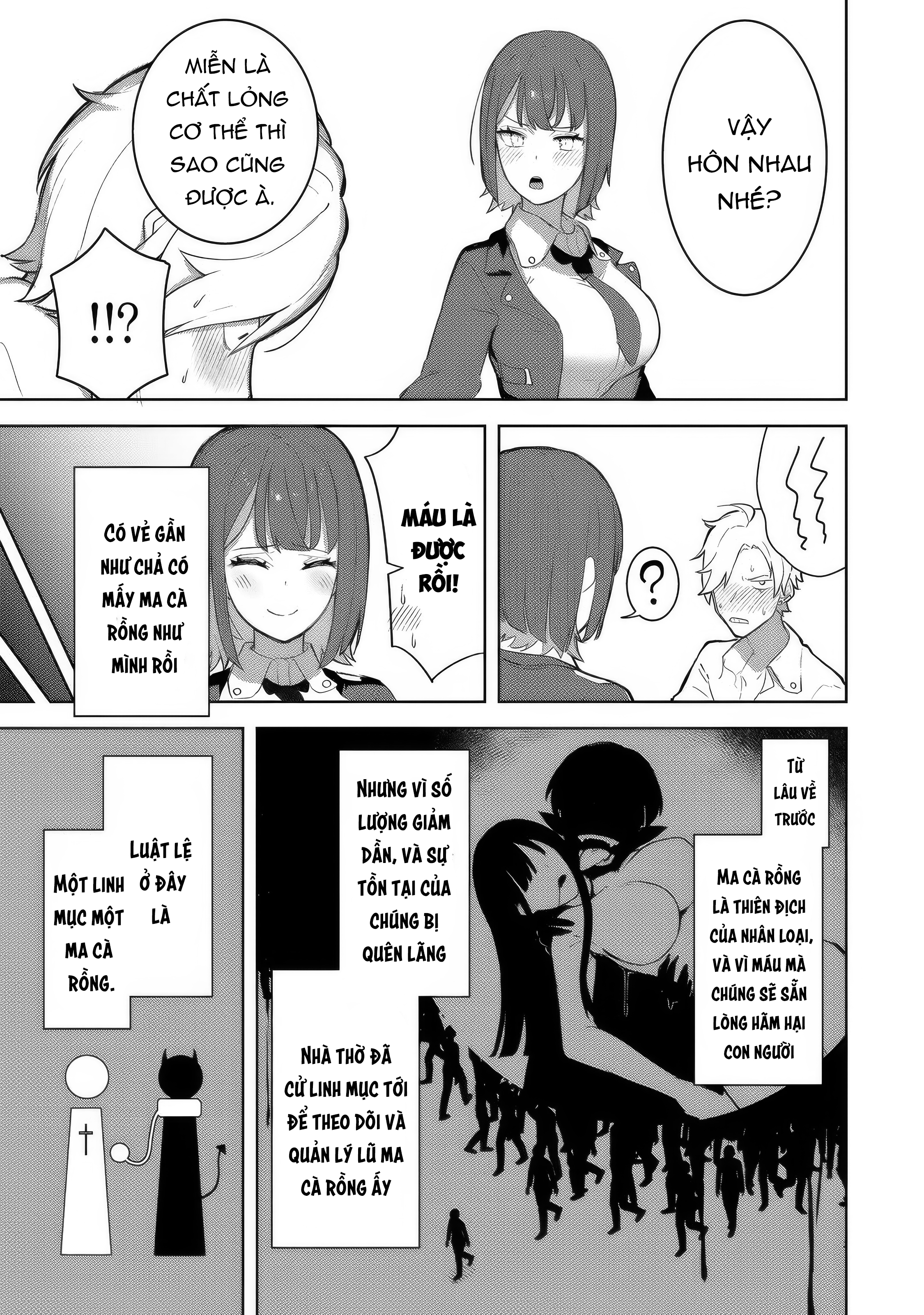 Kyuuketsuki-San Wa Chitoraretai Chapter 1 - Trang 3